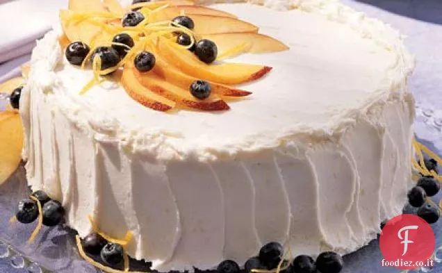 Torta di Nettarine e Mirtilli