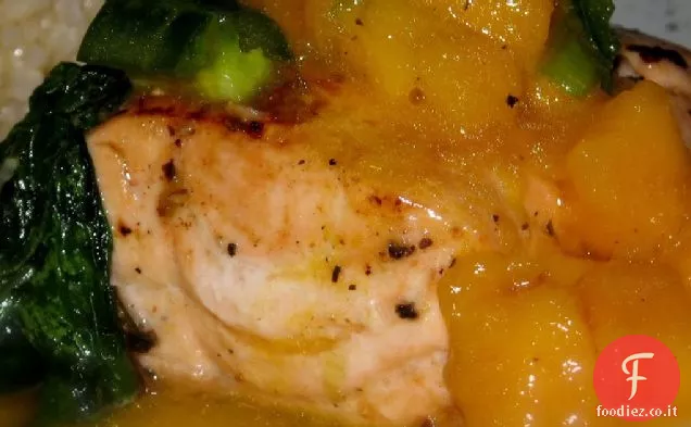 North Shore Parte 2: Pan di Diva nazionale salmone arrosto con salsa di mango