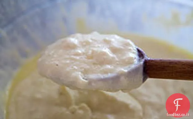 Frittelle di latticello ai mirtilli