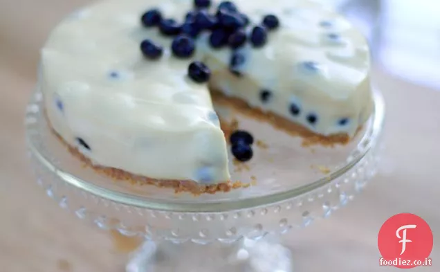 Cheesecake al mirtillo e Cioccolato Bianco