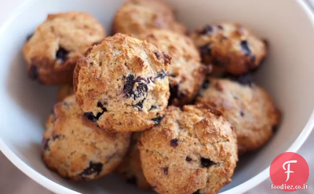 Muffin al mirtillo e limone