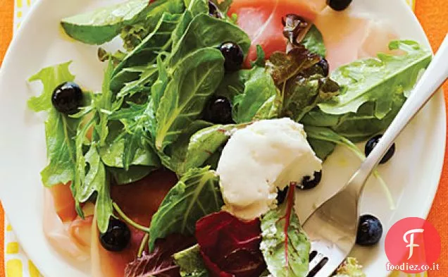 Insalata di Mirtilli e Prosciutto