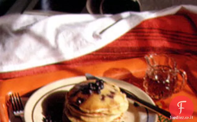 Torte alla piastra di mirtilli