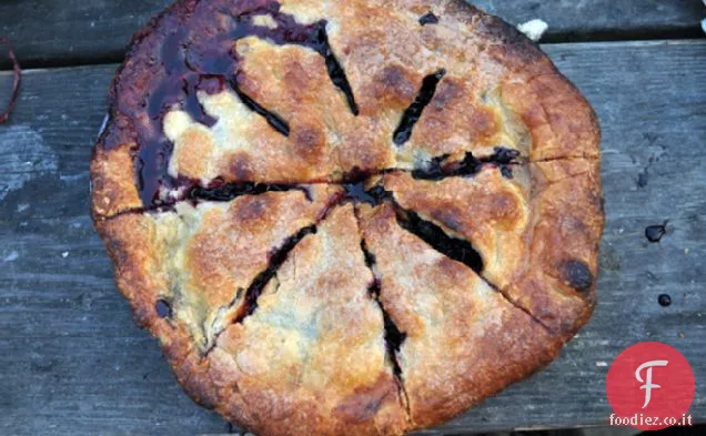Torta di mirtilli