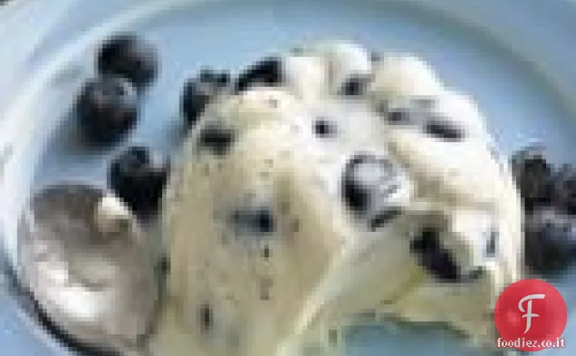 Panna Cotta ai mirtilli e vaniglia