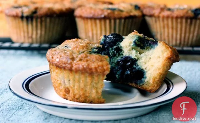 Torte per la colazione ai mirtilli