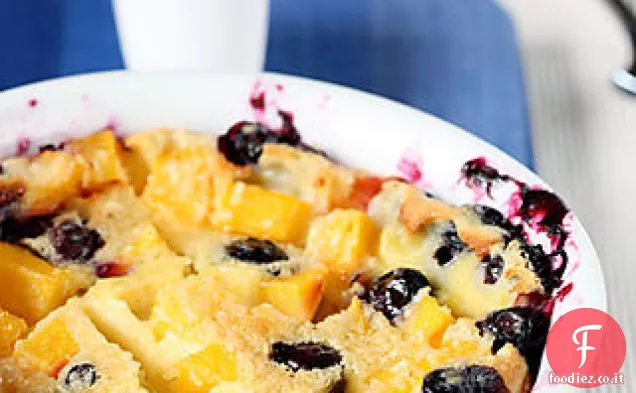 Pesca Mirtillo Clafouti