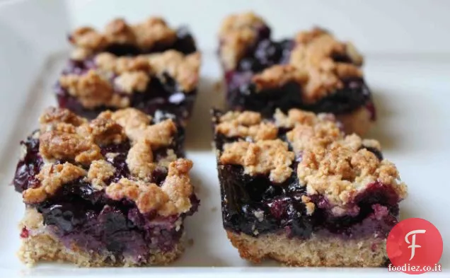Mirtillo Cobbler Bar Ricetta