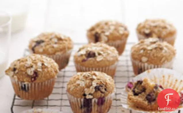 Muffin di salute ai mirtilli