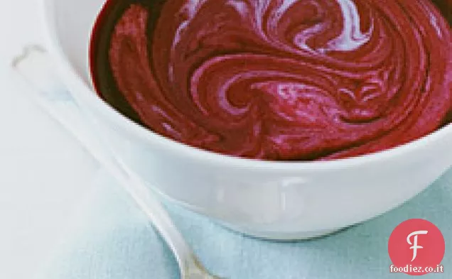 Zuppa di mirtilli refrigerati