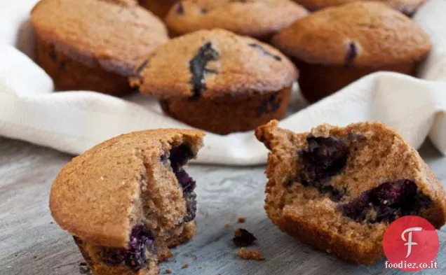 Muffin di mirtillo Acero Crusca