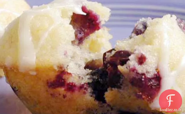 Torte di Polenta e Mirtilli
