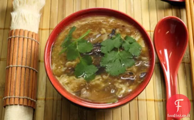 Zuppa di pinna di squalo finto