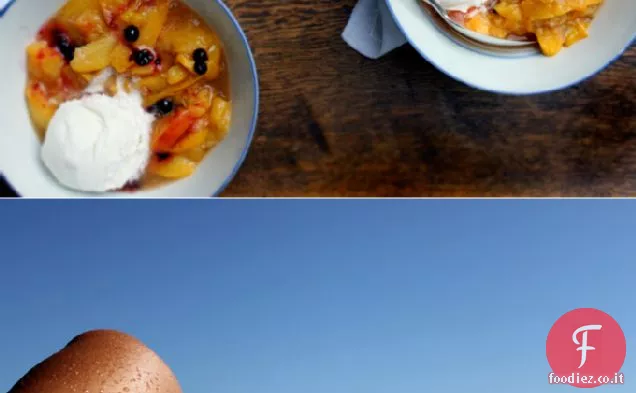 Afoso estate Pesche e crema