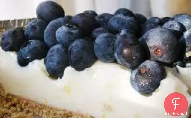 Torta al limone al mirtillo