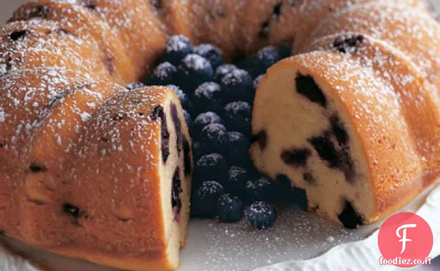 Torta di spezie al cardamomo al mirtillo