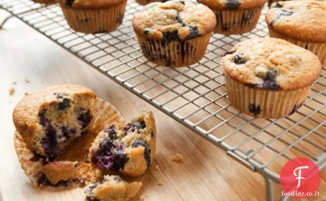 Muffin di Farro ai mirtilli