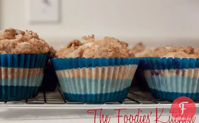 Muffin Crumble ai mirtilli