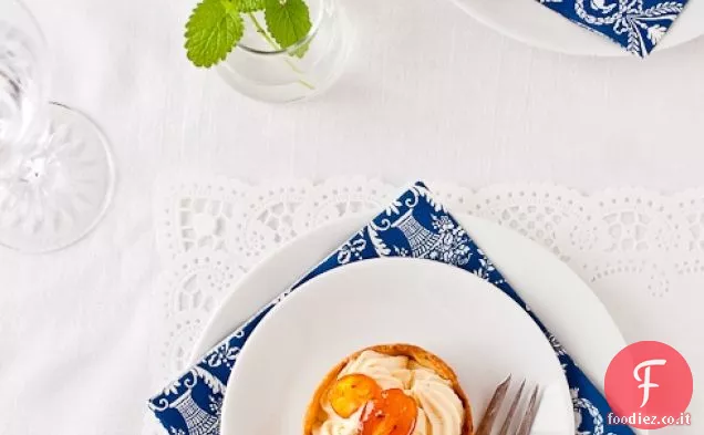 Tartellette di Mousse di Calamansi con Kumquat Canditi