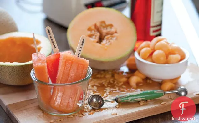 Cantalupo & Campari Ice Pops Ricetta