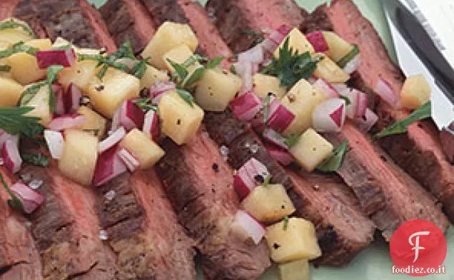 Bistecca di fianco con gusto di melone