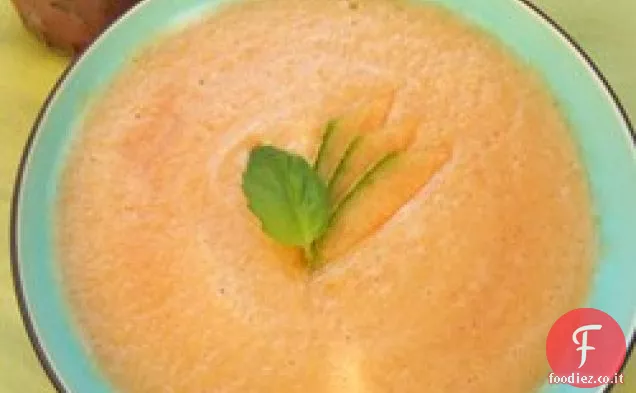 Zuppa di melone refrigerata