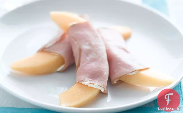 Involucri di melone e prosciutto