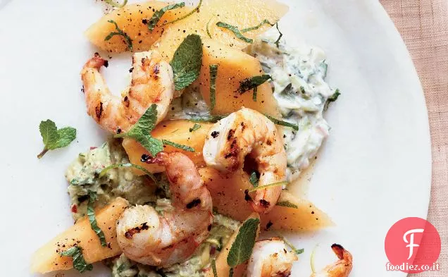 Gamberi spot della California con condimento tailandese