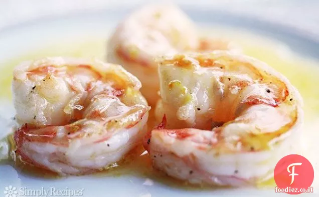 Gamberi con Arancia Beurre Blanc