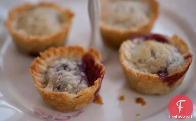 Mini torte di ciliegie