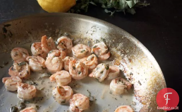 Limone Origano Gamberetti