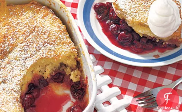 Torta di ciliegie crostata
