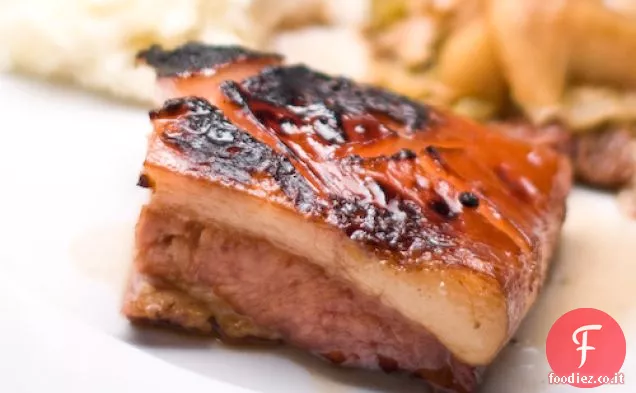 Cherry Coke Pancetta brasata
