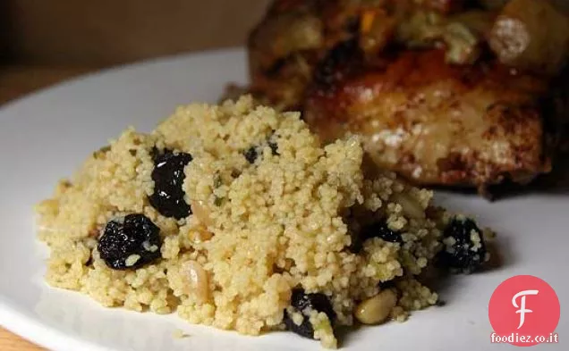 Couscous con Amarene e Pinoli