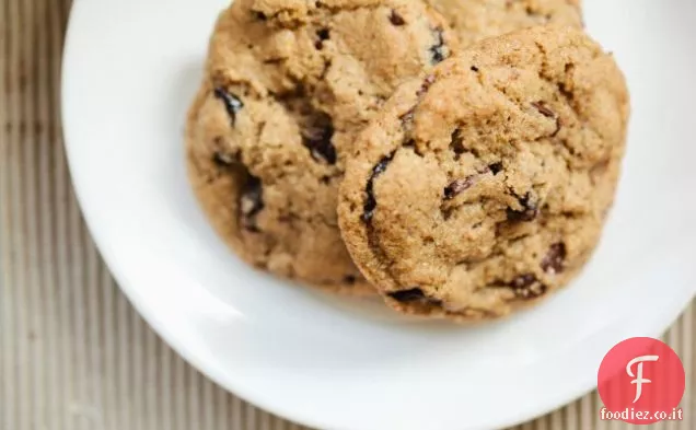 Ciliegia, mandorle Biscotti al cioccolato