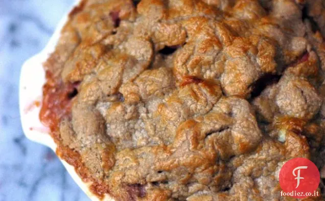 Pasta per torta senza glutine (e in questo caso, torta di fragole e ciliegie)