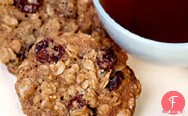 Chewy Cherry-biscotti di farina d'avena