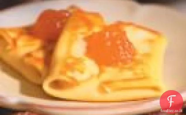 Blintzes di ciliegia-formaggio