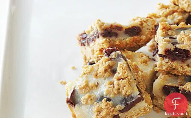 Barrette di farina d'avena alla ciliegia