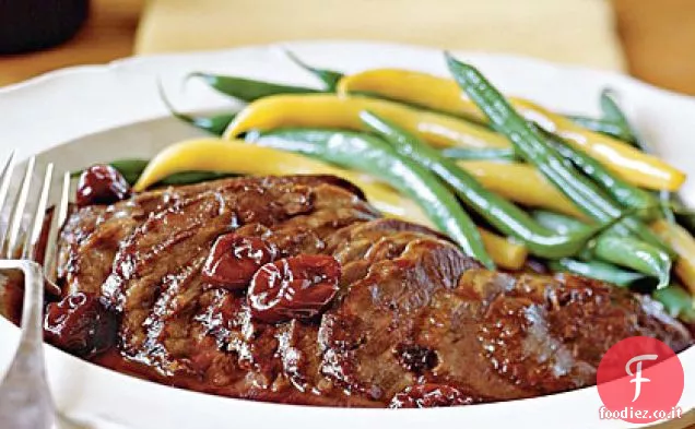 Petti d'Anatra con Pinot Nero e Salsa di Ciliegie