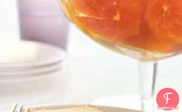 Clementine ubriachi con torta di libbra