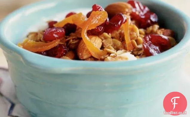 Frutta di Clementine e muesli di noci