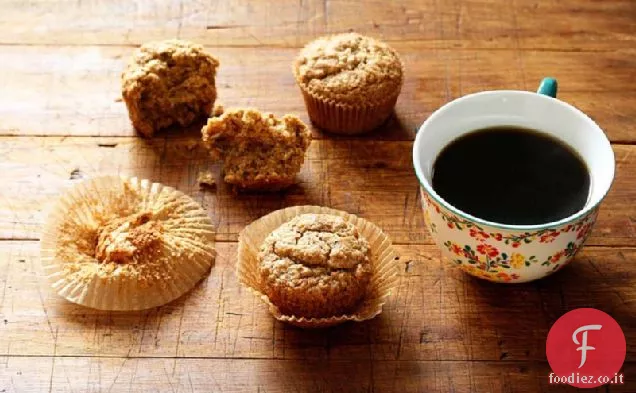 Muffin di zucchine al cocco