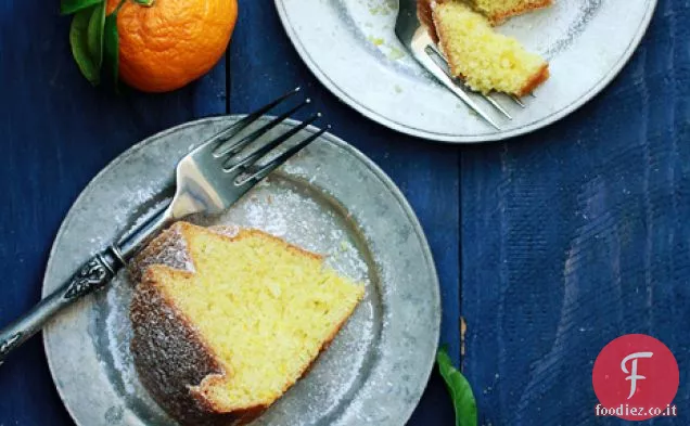 Torta di cocco e agrumi