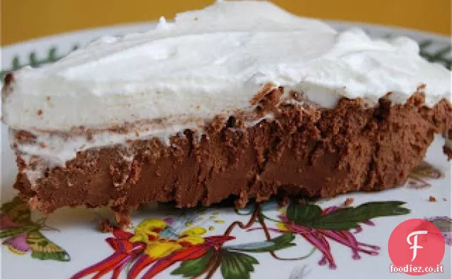 Torta di seta francese con crosta di cocco