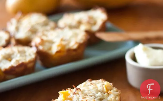 Muffin di cocco Mango Avena