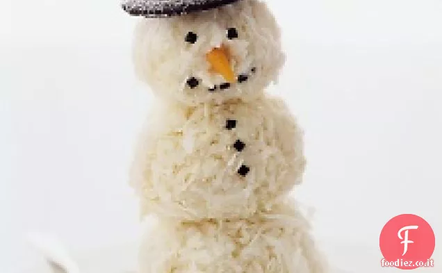 Pupazzi di neve di cocco