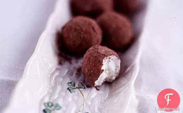 Palline di cocco al cioccolato