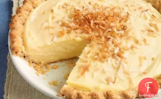Torta di crema di cocco