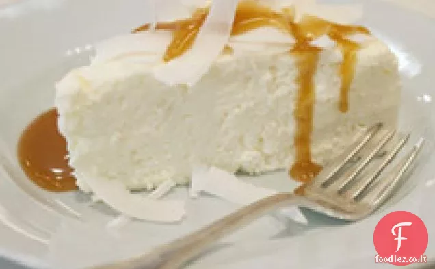 Budino di cocco con salsa al caramello